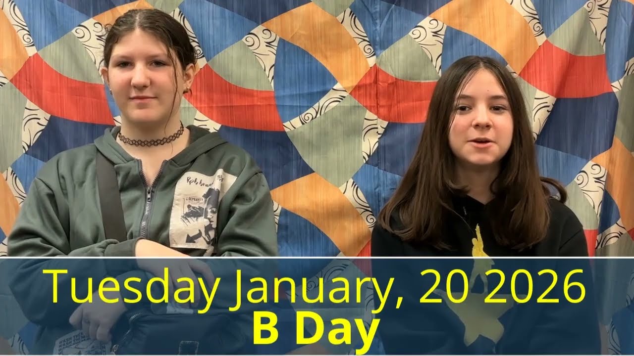 Video Announcements 1.20.2026