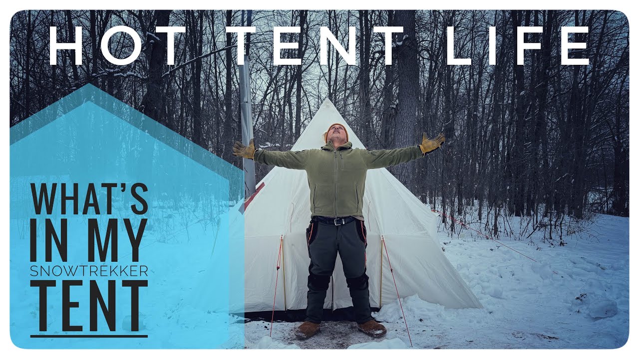 Как пережить зиму со вкусом: изнутри моей теплой палатки Snowtrekker