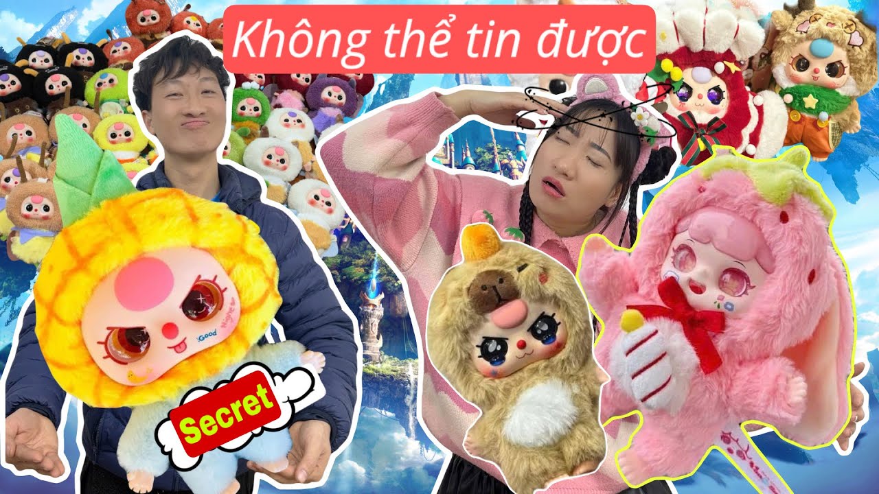 Chấn Động Đập Hộp Baby Three Tại Shop Tuyết Tuyết TV Được SECRET & Baby Three Cực Hiếm