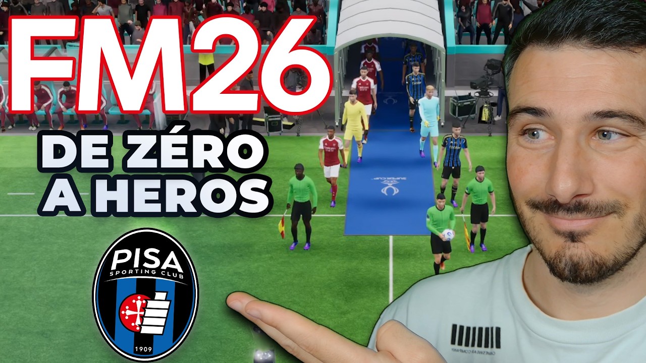 LA SUPERCOUPE DE L'UEFA AVEC NOS NOUVELLES RECRUES | Épisode 121– Zéro à Héros (Football Manager 26)
