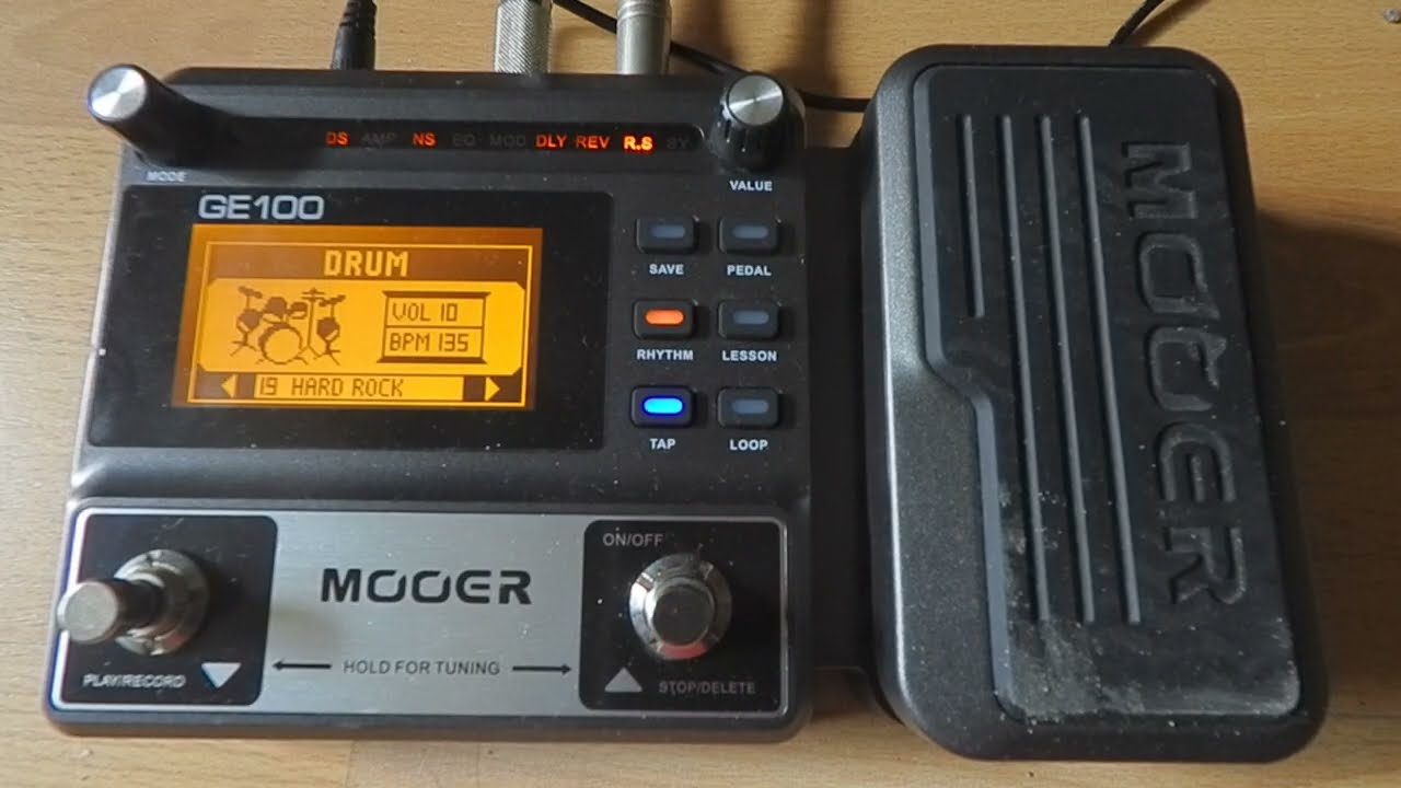 Mooer Drum Patterns Demo