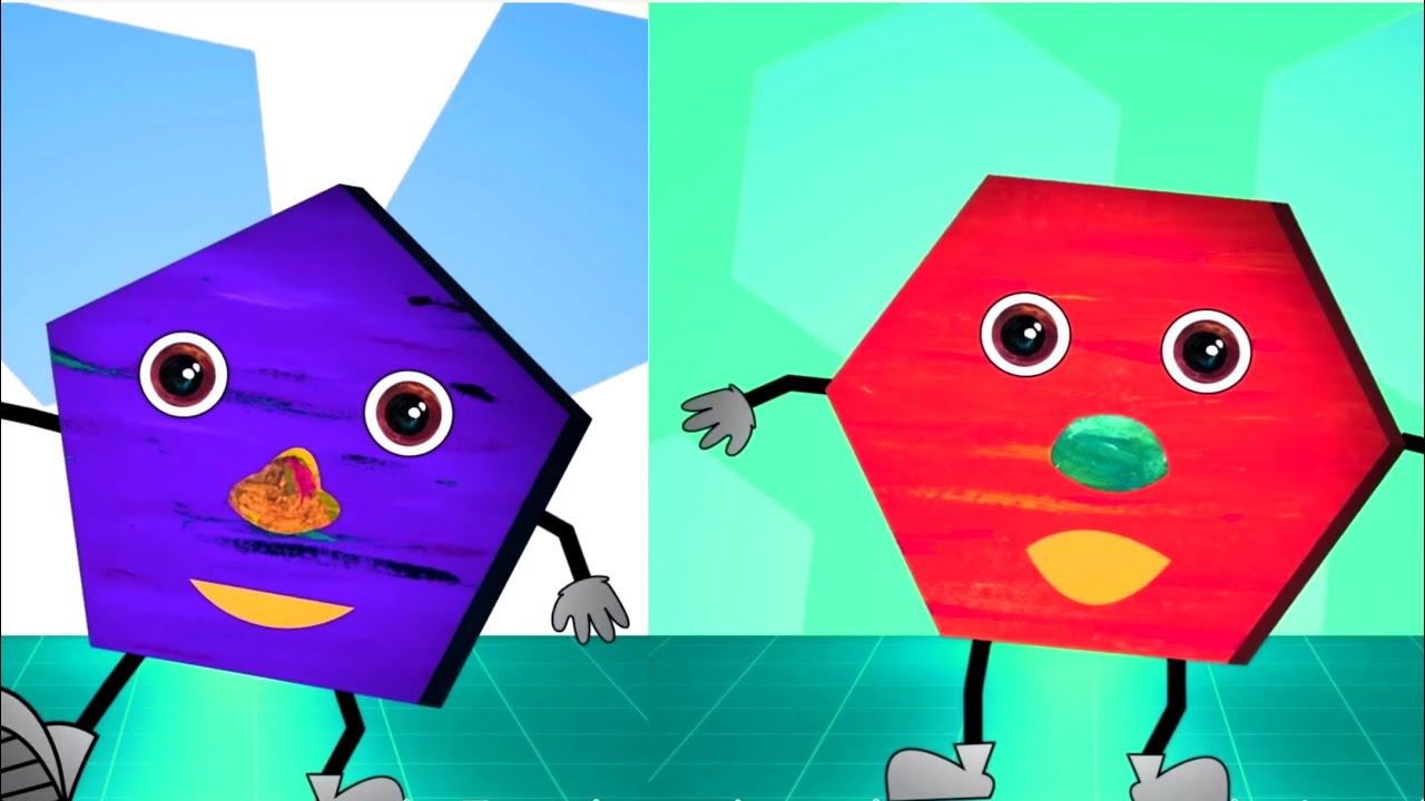 I Am Pentagon & Hexagon Shape Sing & Dance Effects | (Sponsored by Gamavision Csupo Effects)