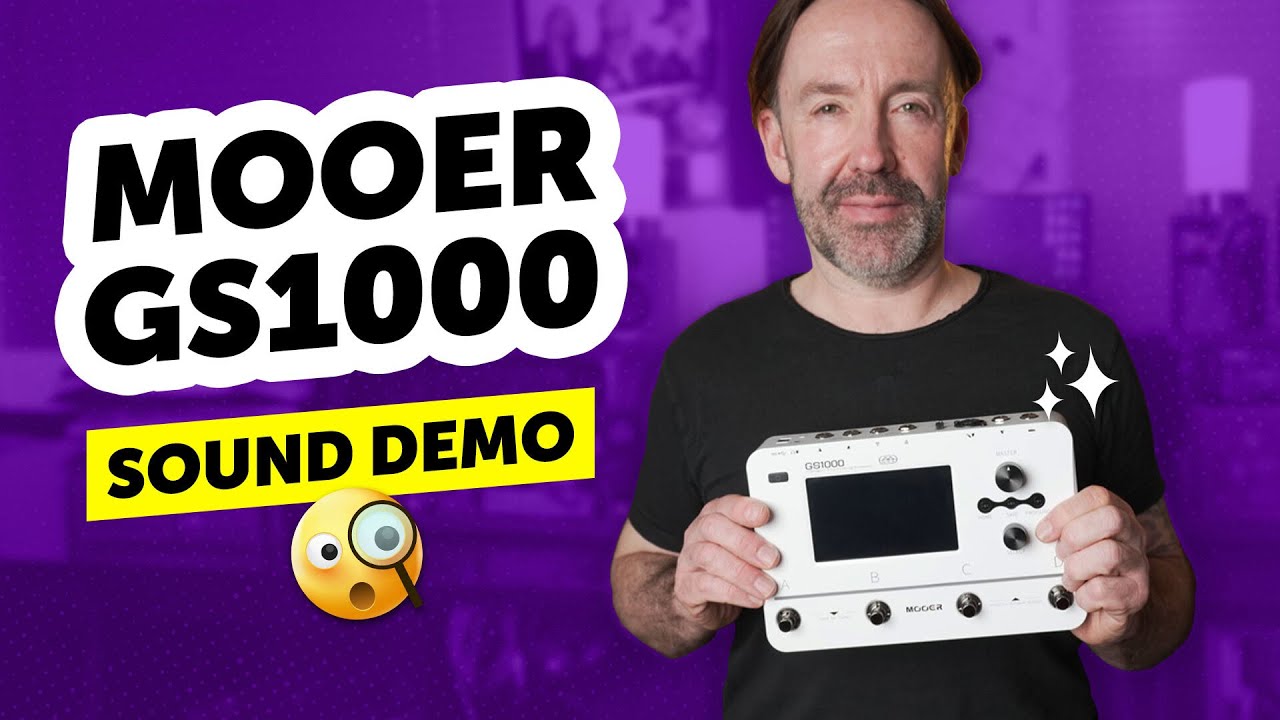 Amp Profiling for a small budget? | Mooer GS1000 | Sound Demo