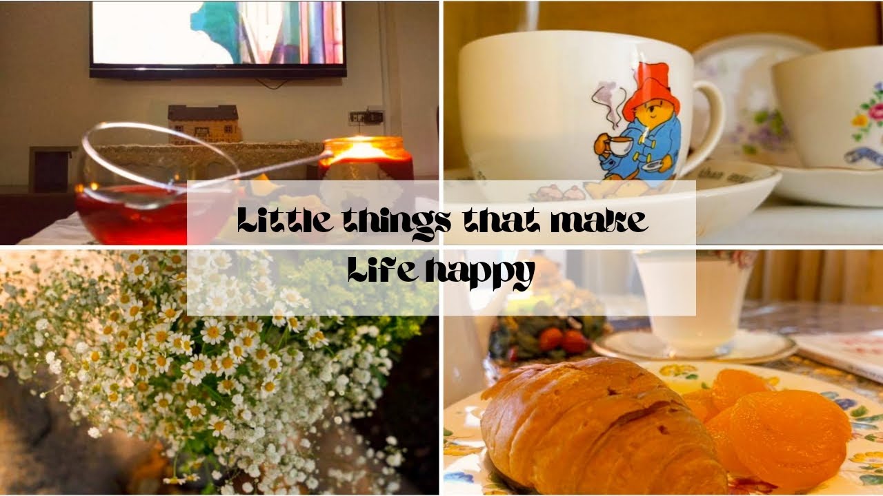 little things that make life happy| silent vlog