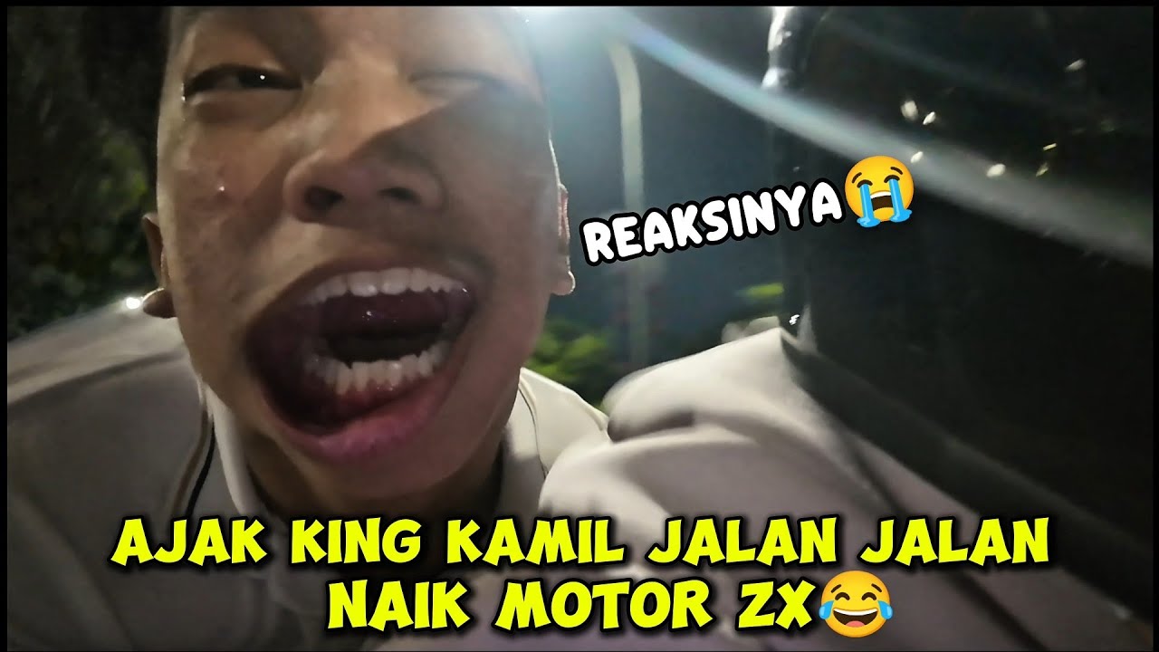 Part 2 Ajak King Kamil Naik Motor Zx!! Gw Bawa Ngebut Sampai Dia Ketakutan😂