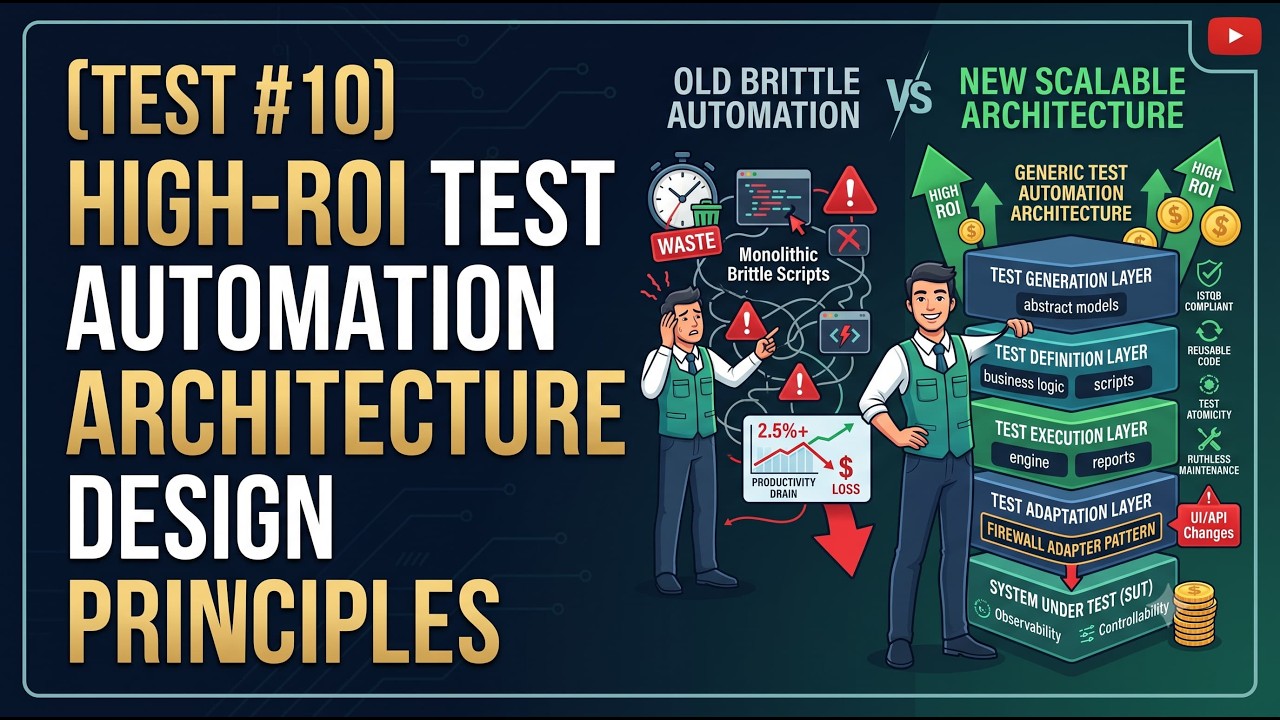 [ТЕСТ №10] Принципы проектирования высокоэффективной архитектуры автоматизированного тестирования