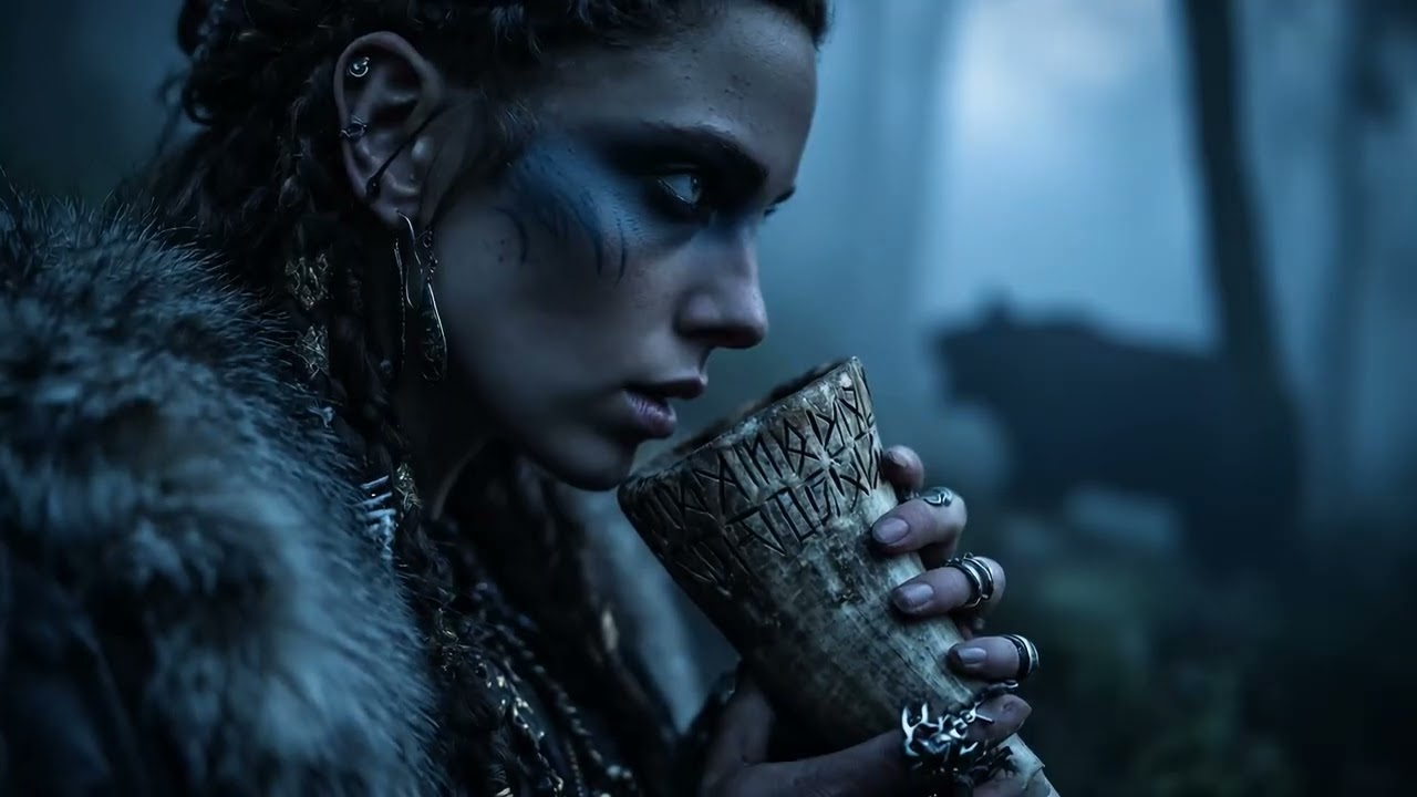 ༒ Ancestral Connection   Dark Folk Female Vocals   Nordic Tribal Drums  ༒
