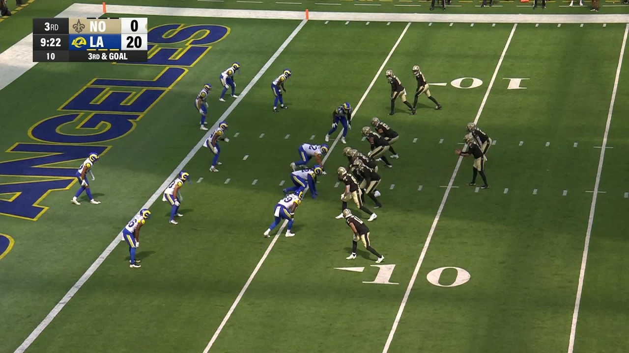 PICK 6! Rams take it from endzone to endzone