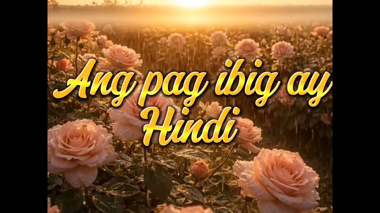 Ang Pag Ibig. Pag ibig na wagas at pinakadakila