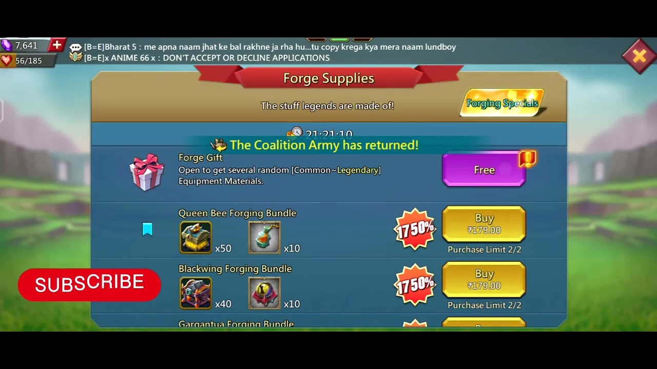 KvK #lordsmobile 