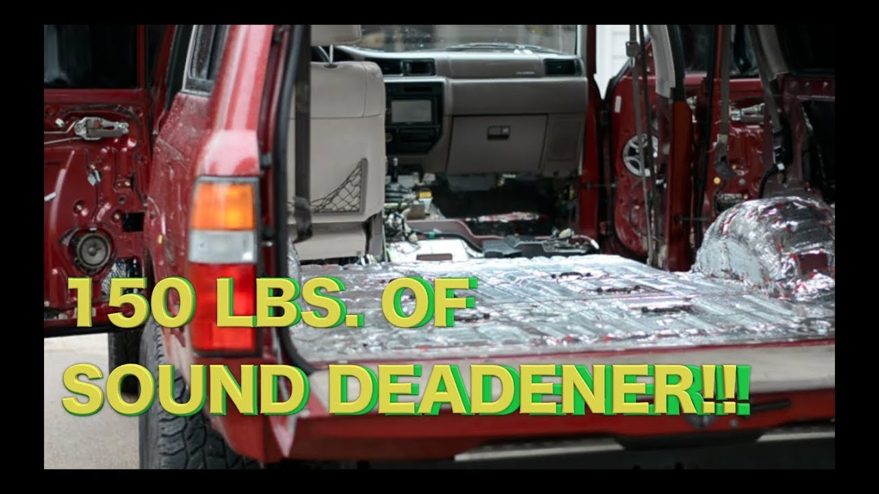 Installing 150LBS Of SOUND DEADENER- 80 Series Land Cruiser