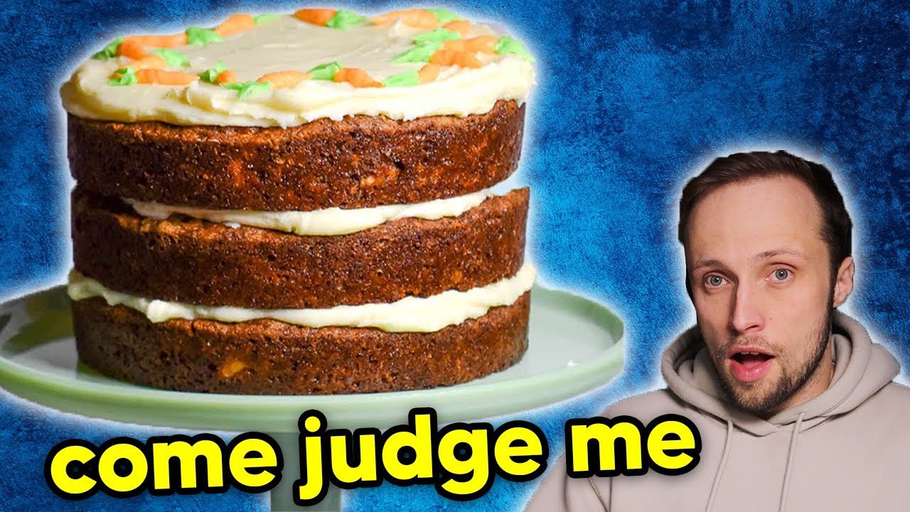 30 Year old attempts to make Carrot Cake for the FIRST TIME..