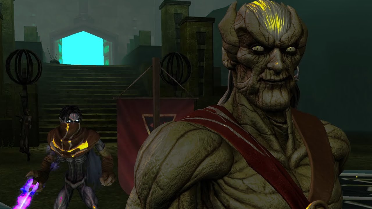 Разиэль находит Каина у Столпов Носгота — Legacy of Kain: Soul Reaver 2 Remastered
