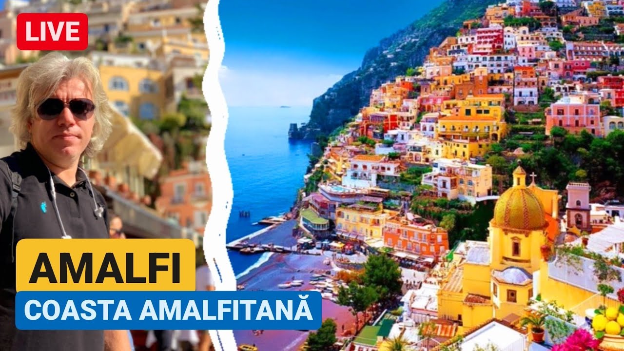 🔴 AMALFI, Coasta Amalfitană - PLÂNGI de cât e de FRUMOASĂ aceasta zonă din ITALIA