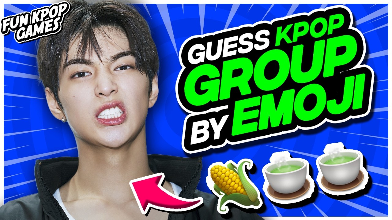 ⭐️ GUESS THE KPOP GROUP BY EMOJI | KPOP QUIZ - FUN KPOP GAMES 2026