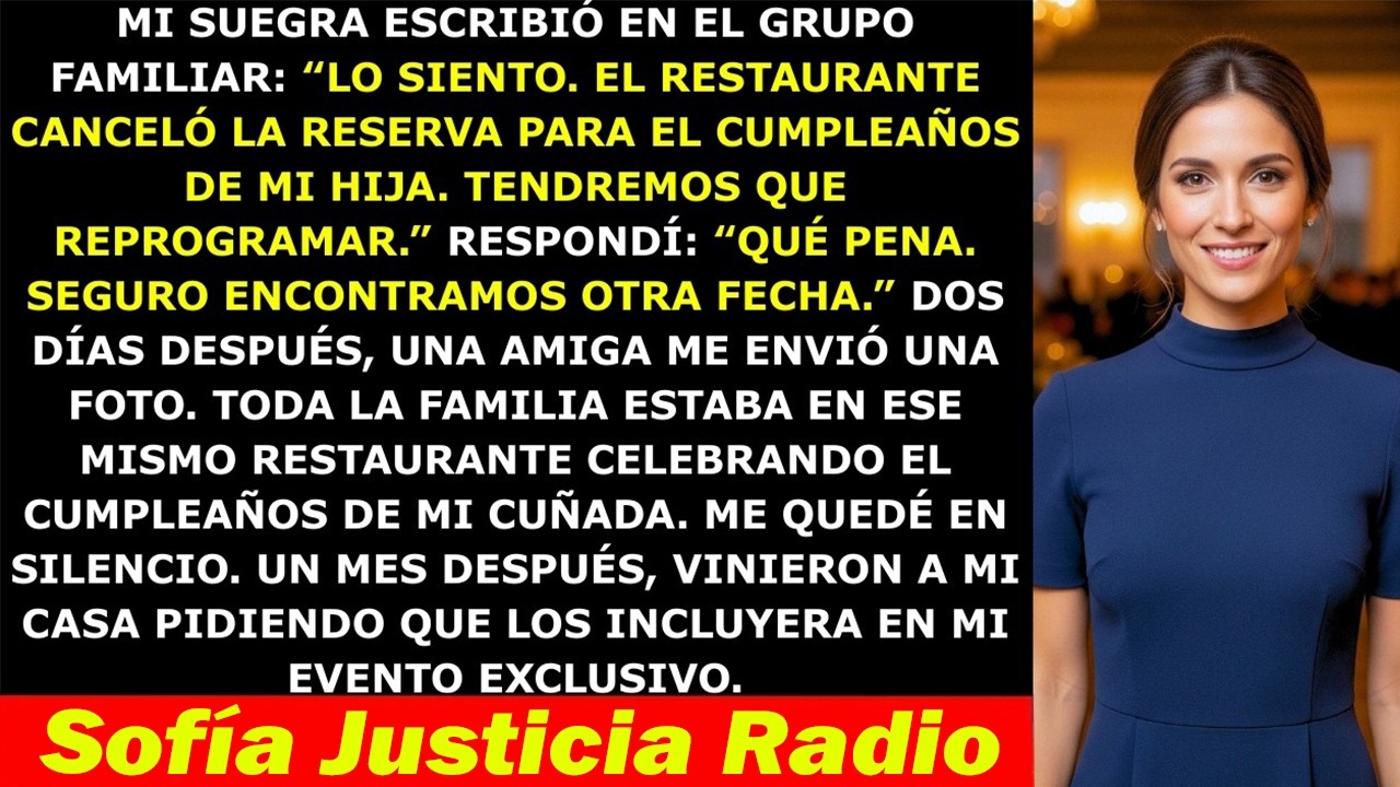 Mis Suegros Me Excluyeron de la Cena de Cumpleaños — Pero Un Mes Después No Podían Creer Esto…