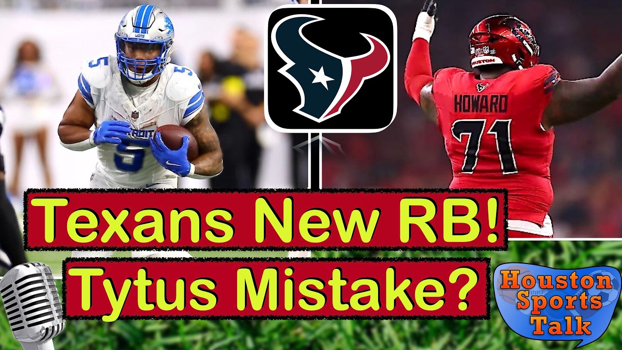 Tytus Howard Trade: Big Mistake? | RB David Montgomery: Perfect Texans fit? | Stroud's New QB Guru?