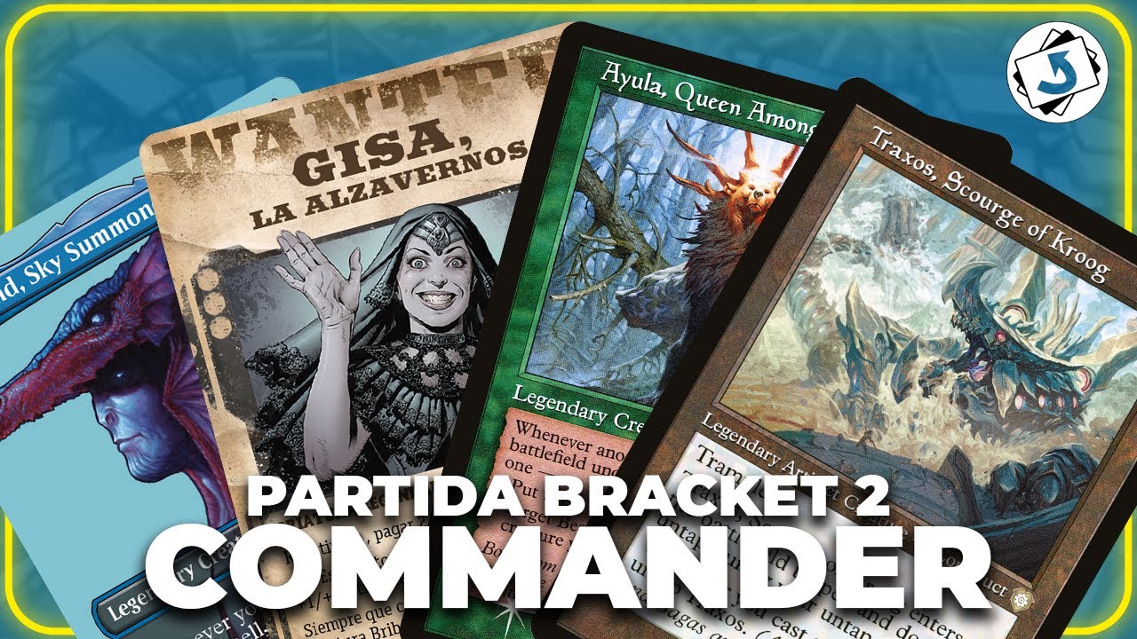 TALRAND vs GISA vs AYULA vs TRAXOS | Commander Bracket 2 | Magic | GIRANDO CARTONES