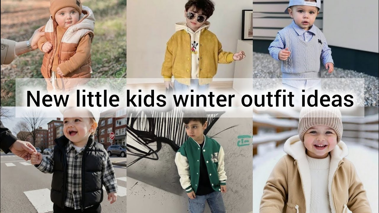 Stylish Kids winter outfit ideas/fashion style ideas #brightshinekidsdesigner #kids fashion style 
