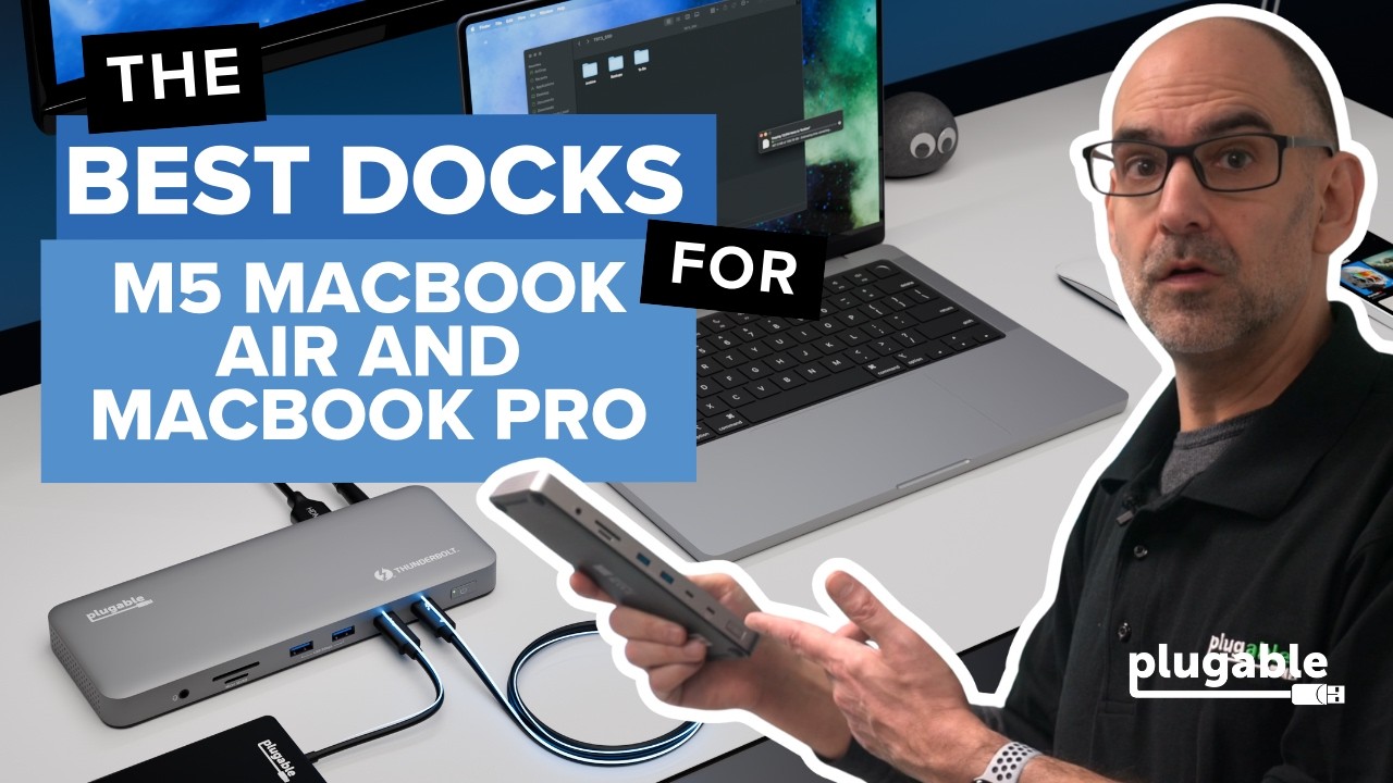 Лучшие док-станции для MacBook Air M5 и MacBook Pro
