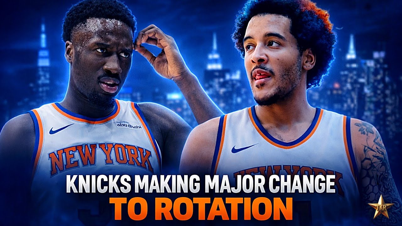 Knicks Making HUGE CHANGES To Rotation! Sochan To Play Backup PF... | Knicks News