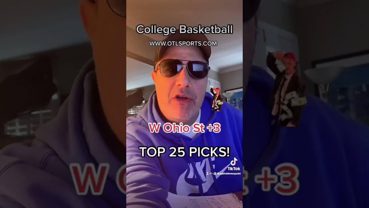 Free College Basketball Picks Top 25!💥🏀 