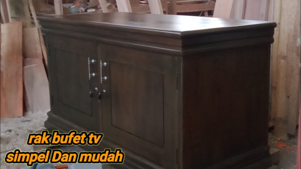 Tutorial Cara Bikin Rak Bufet Tv Minimalis Simpel dan Mudah