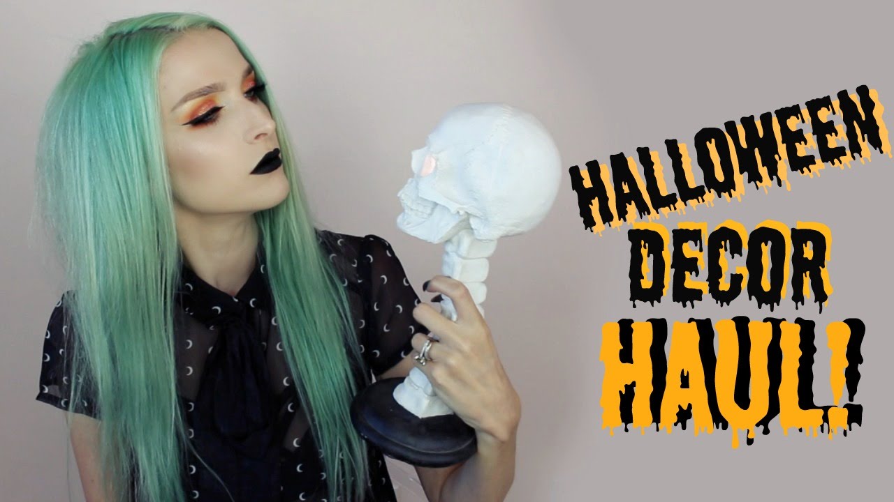 Halloween Decor Haul | HomeGoods, Candle, Michael's