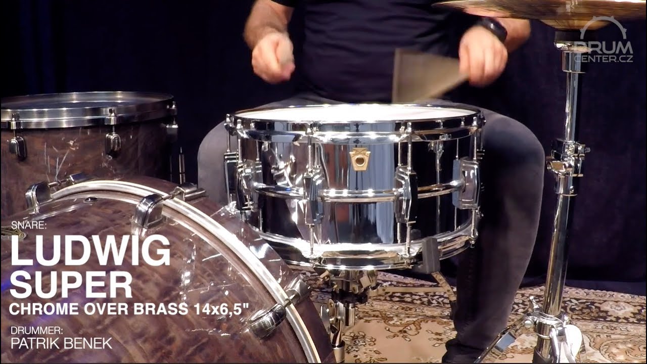 LUDWIG Super Chrome Over Brass 14x6,5