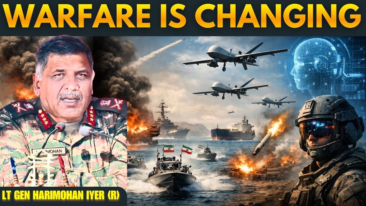 The Changing Nature of Warfare: Drones, AI & Modern Battlefields • Lt Gen Harimohan Iyer (R)