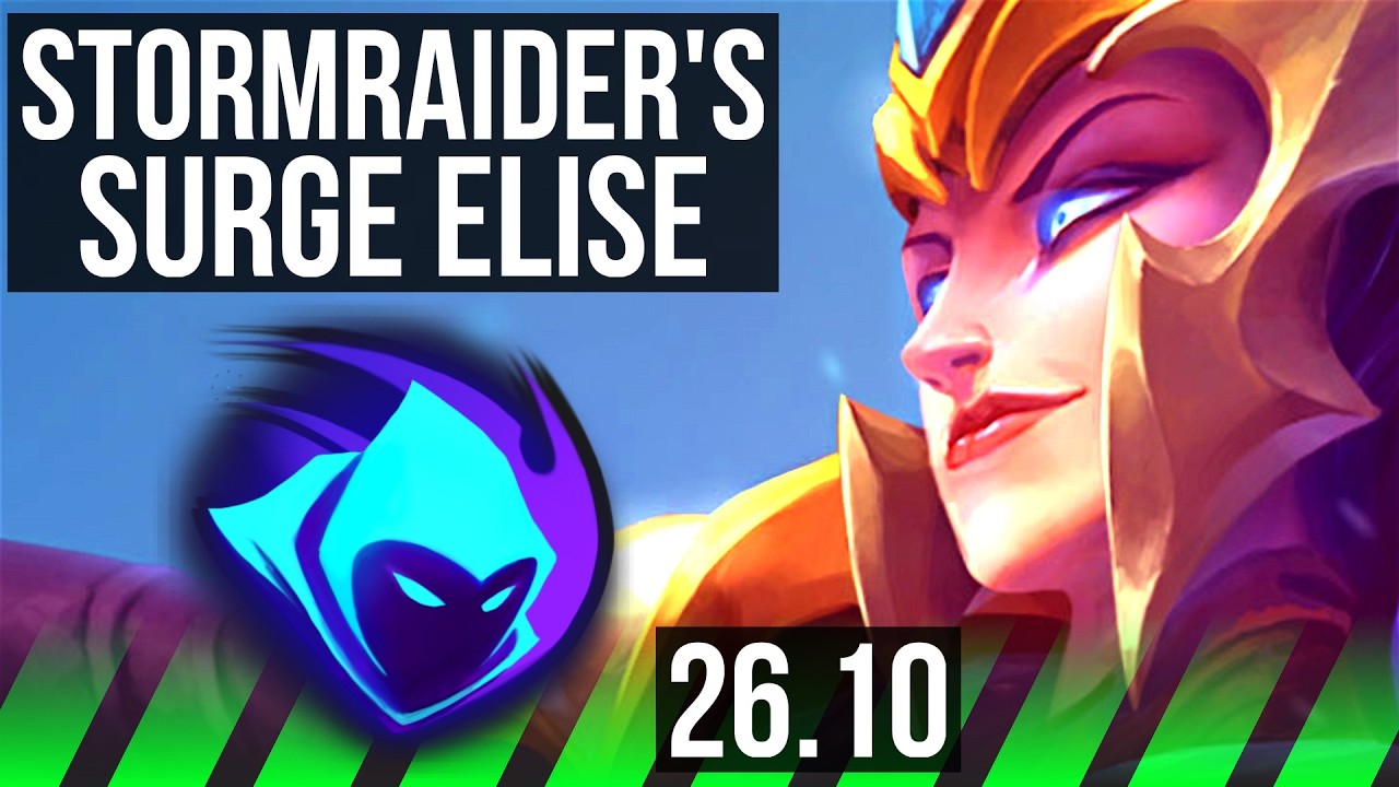 ELISE vs LEE SIN (JGL) | Stormraider's Surge | EUW Challenger | 26.10