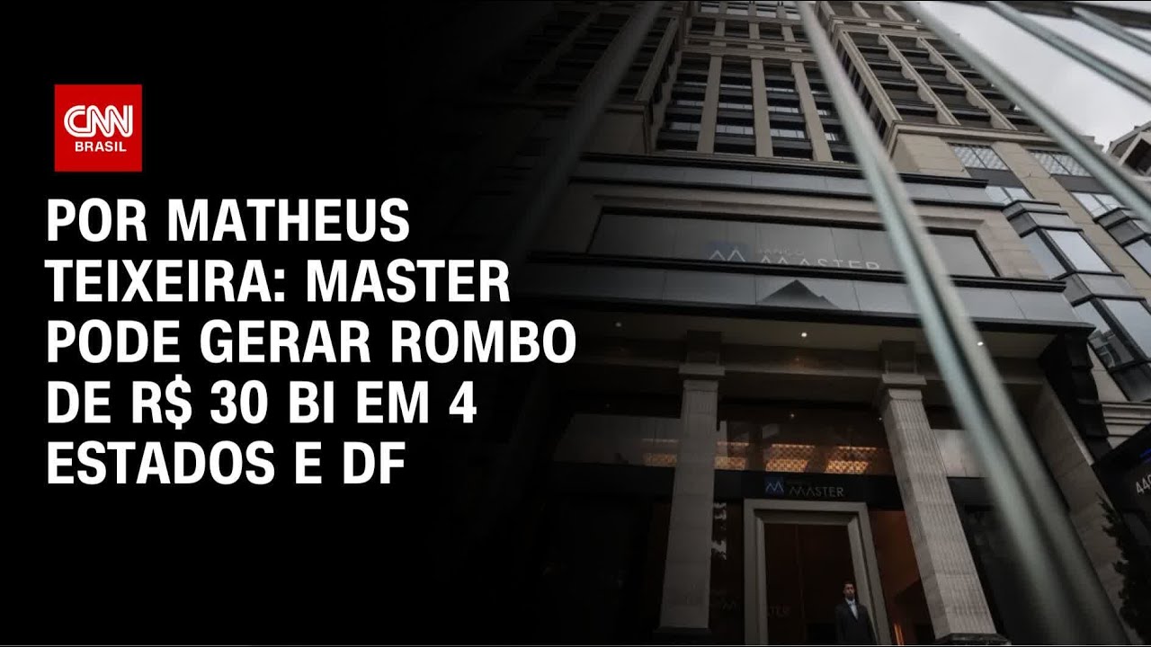 Master: crise tem efeito dominó, atinge estados e gera alerta de R$ 30 bi | BASTIDORES CNN