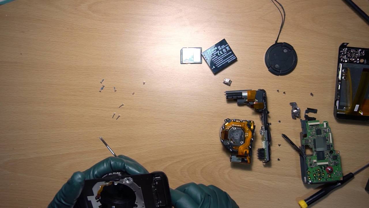 Lumix Lx3 disassembly