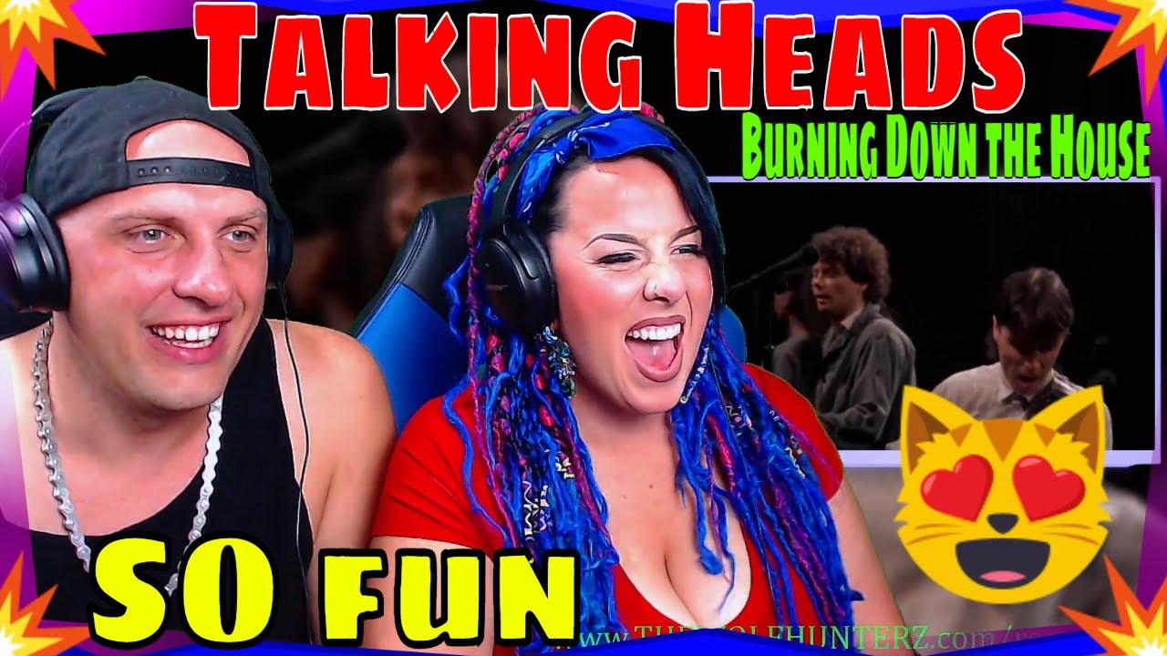 FIRST REACTION Talking Heads - Burning Down the House LIVE Los Angeles '83 | THE WOLF HUNTERZ REACT