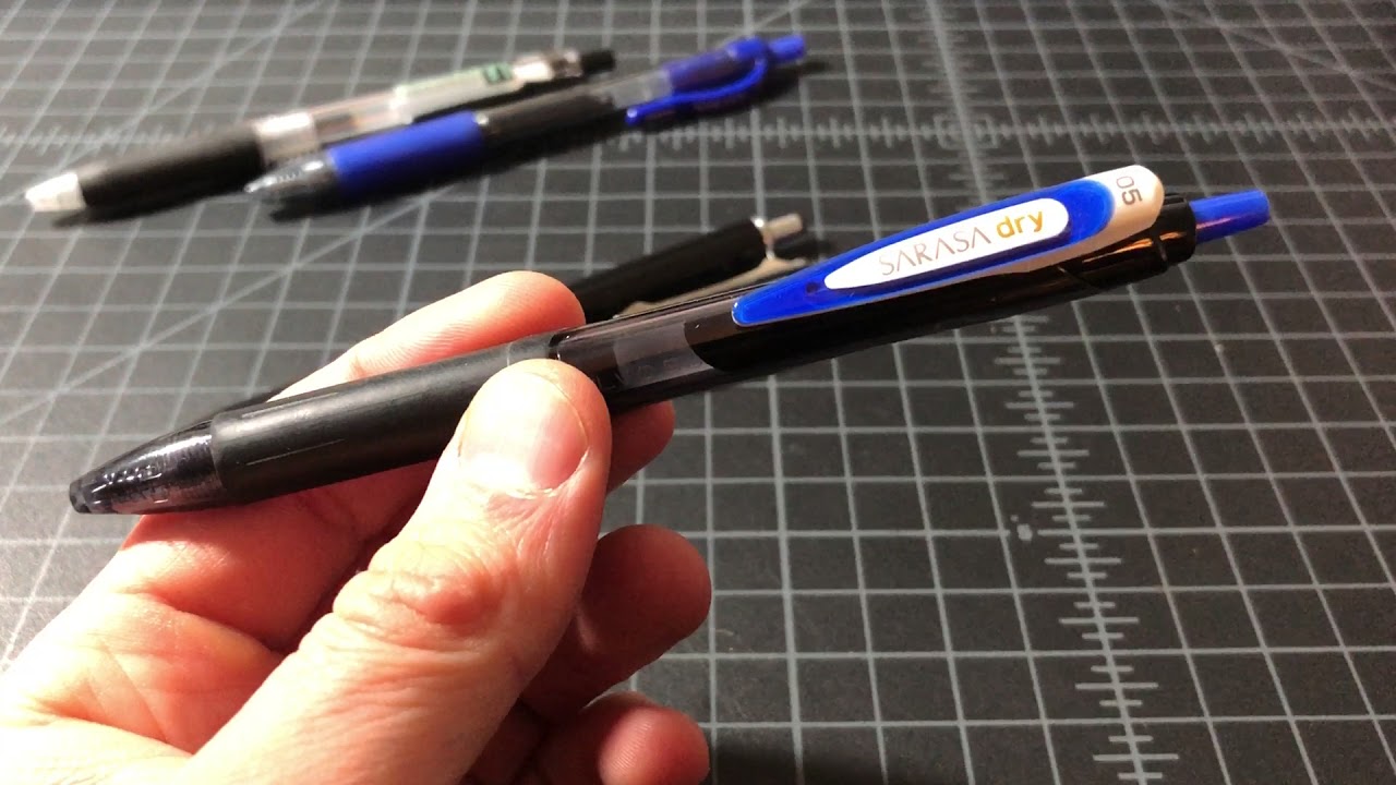 Zebra Sarasa Roundup -  Sarasa vs Sarasa Clip vs Sarasa Dry vs Sarasa SE vs Sarasa Grand