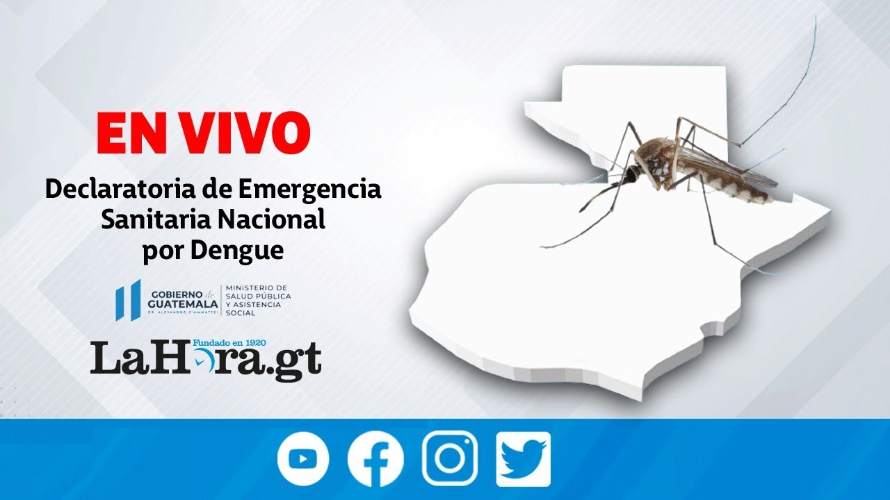 En vivo: Salud declara Emergencia Sanitaria Nacional por Dengue