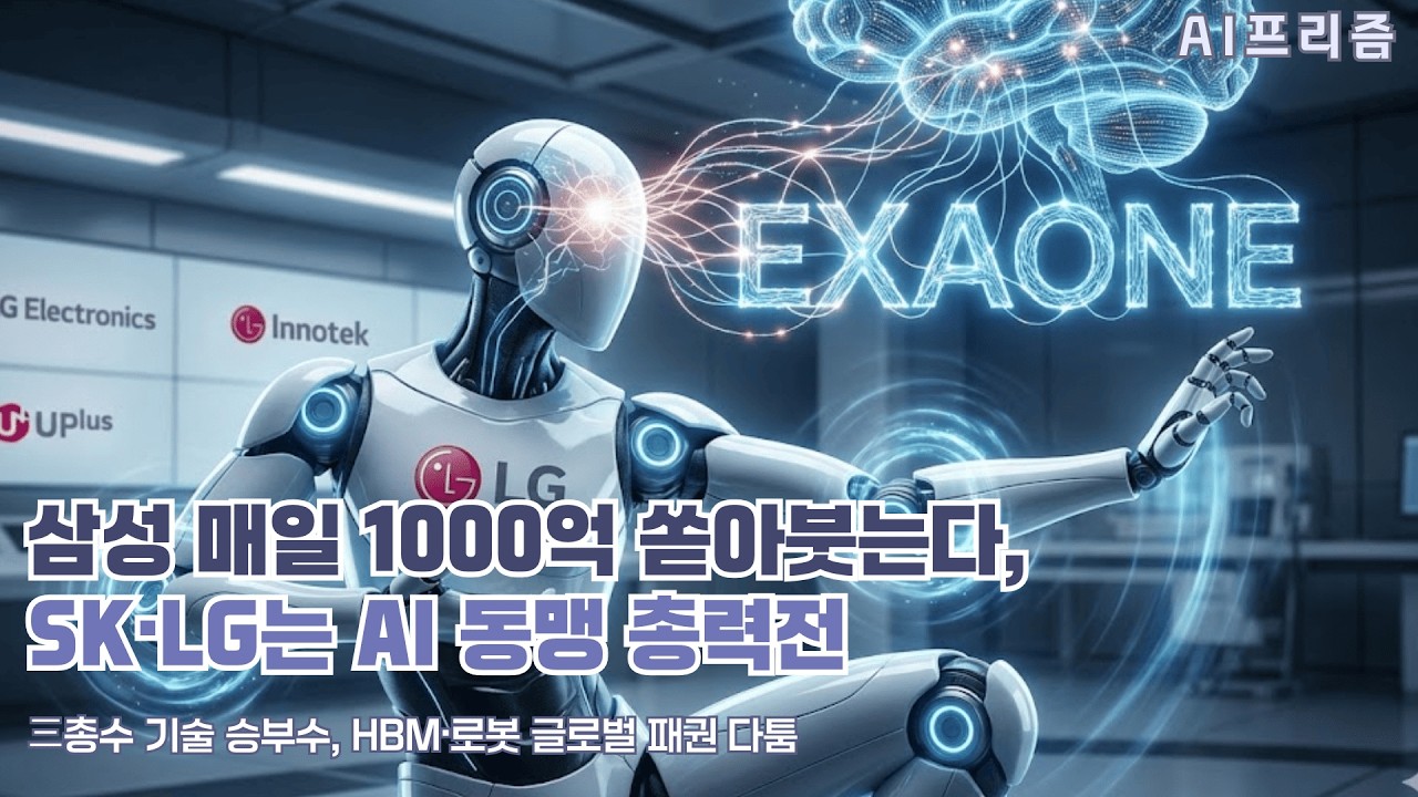 삼성 매일 1000억 투자, 최태원 빅테크 5개사 만남 [AI PRISM]