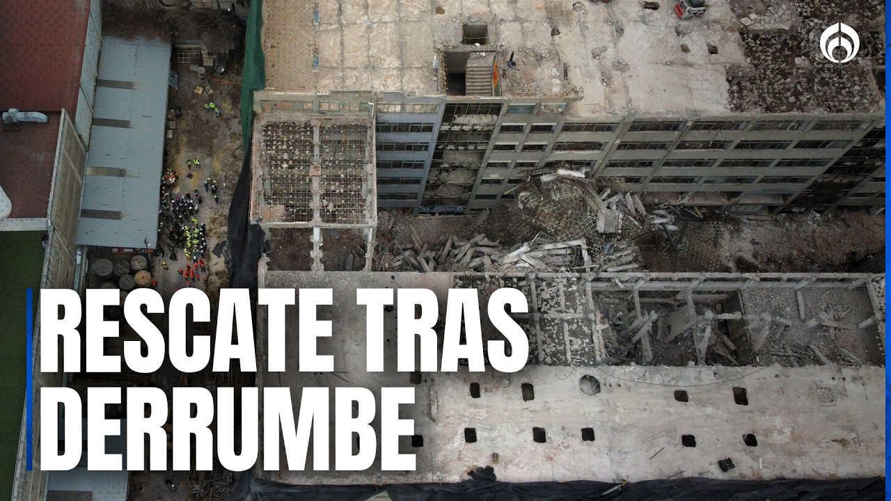 Derrumbe en Tlalpan deja un muerto y varios trabajadores atrapados