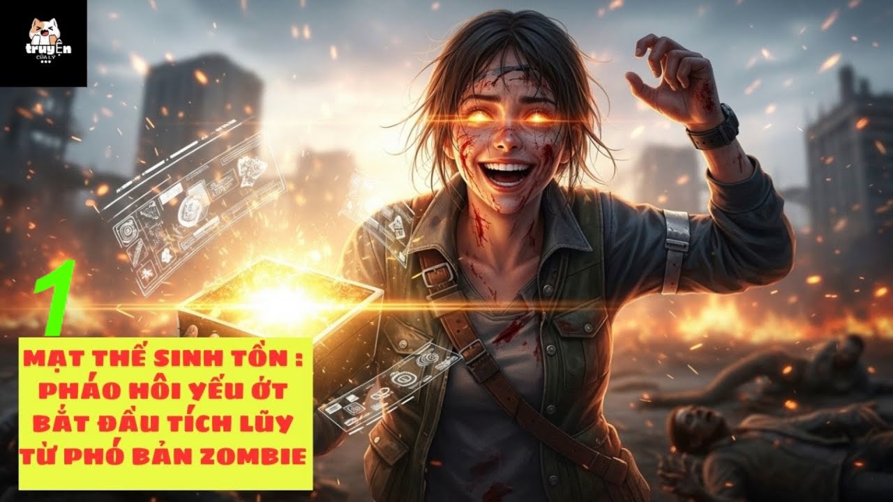 TẬP 1 / MẠT THẾ SINH TỒN :  PHÁO HÔI YẾU ỚT BẮT ĐẦU TÍCH LŨY TỪ PHÓ BẢN ZOMBIE