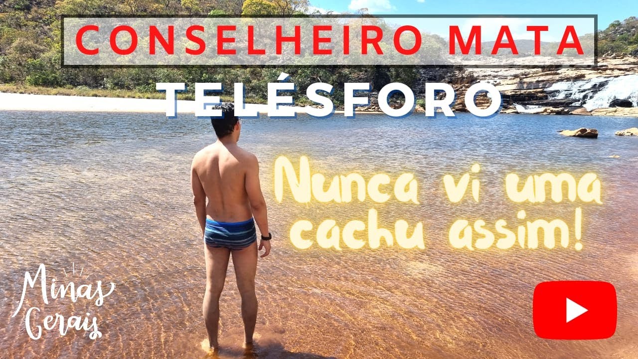 Cachoeira Incrível em Conselheiro Mata MG - TELÉSFORO