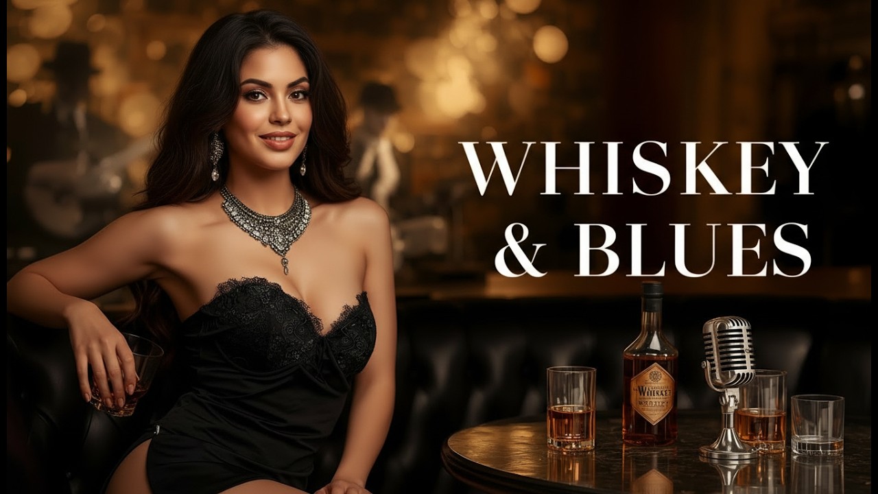Midnight Whiskey Blues 🎸 Relaxing Blues and Rock Ballads – Music for Peaceful Sleepless Nights