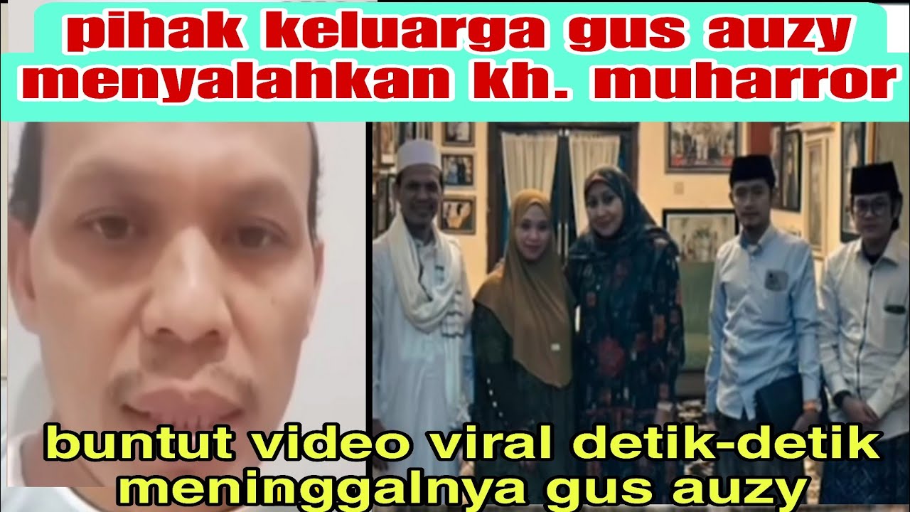KELUARGA GUS AUZY MENYALAHKAN KH MUHARROR DEMAK‼️POLEMIK MUBAHALAH GUS AUZY SEMAKIN PANJANG