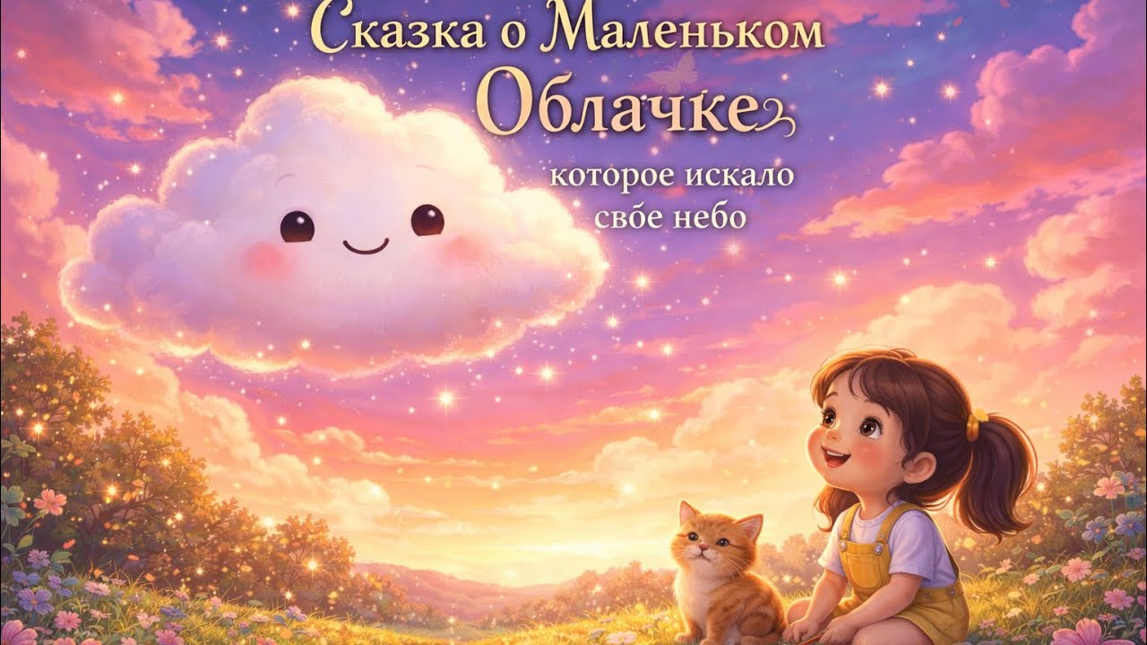 Сказка о Маленьком Облачке ☁️ Добрая аудиосказка перед сном для детей 4–7 лет
