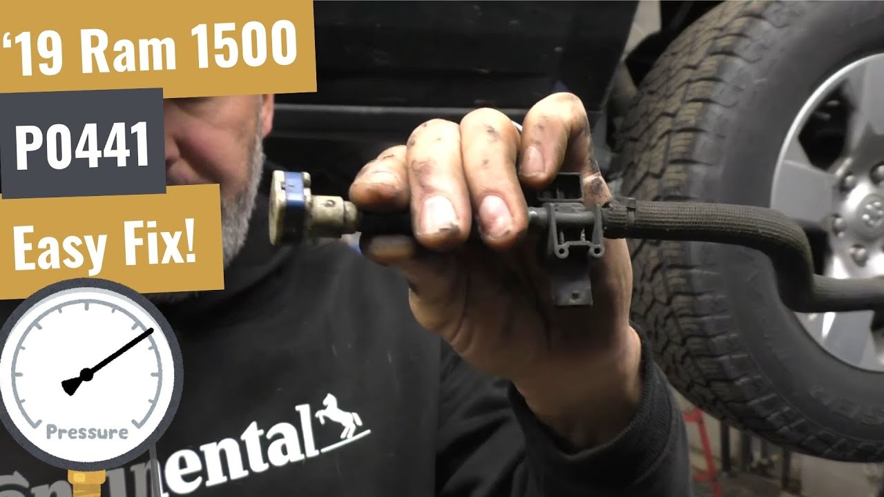Диагностика кода EVAP P0441 Ram 1500 2019 года