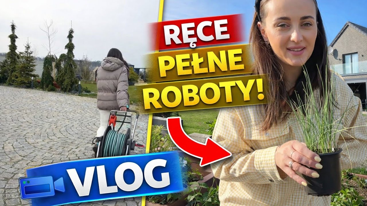 ANIA BARDOWSKA VLOG 🌱 OGR&Oacute;D 💸 DOM 🏡 RODZINKA &hearts;️ DUŻO SIĘ DZIEJE NA WIOSNĘ &hearts;️