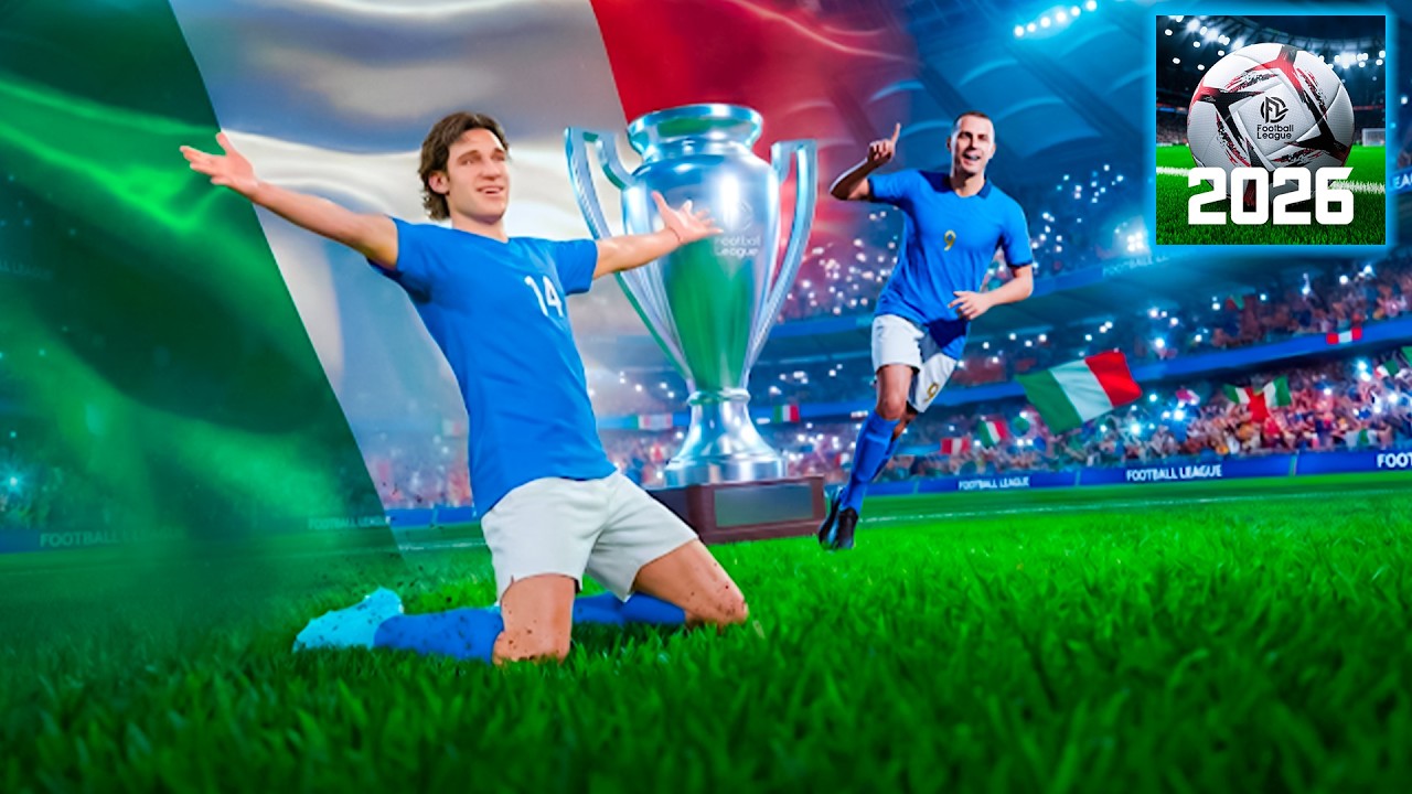 Игра Football League 2026 на Android | Чемпионы Италии 2020! Путь к славе