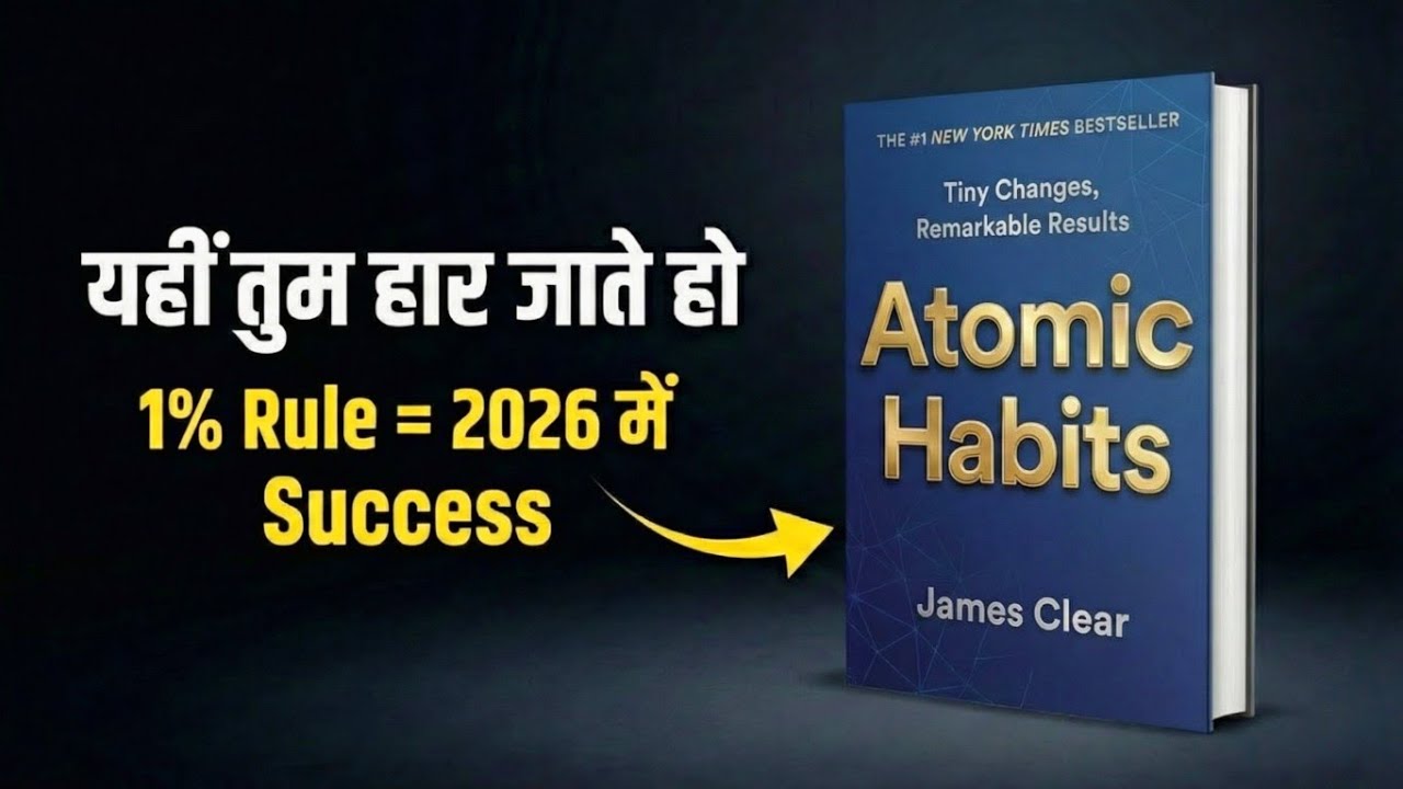 Atomic Habits by James Clear | Hindi Audio Book | Full Audiobook Summary in Hindi | Book Narrative