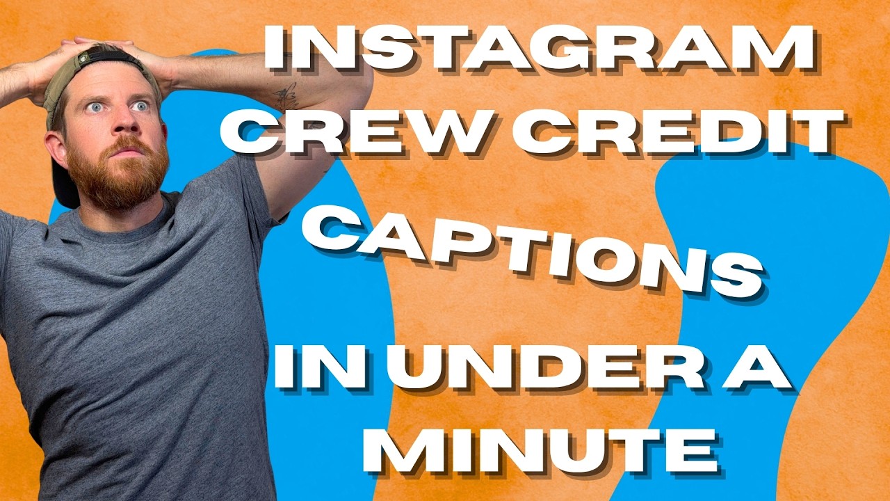 Crew Credit Captions Suck — Here's How I Automated Mine