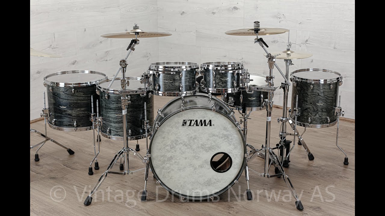 TAMA STAR Walnut – Satin Charcoal Japanese Sen 10, 12, 14, 16, 18, 24 + 14