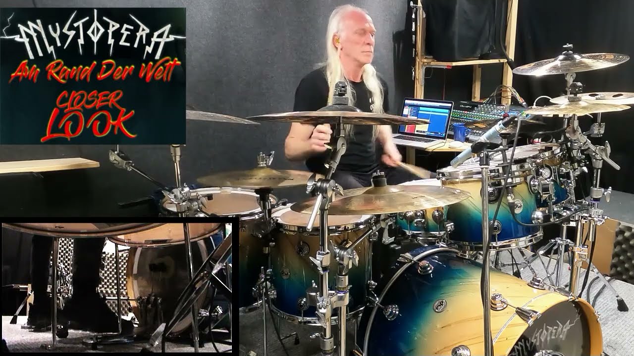Closer Look behind the DRUMS of 'Mystopera - AmRandDerWelt'